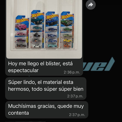 Blister Hot Wheels